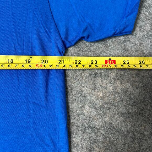 Supreme Men's Plain Blue Short Sleeve 100% Cotton T-Shirt Tee Size Large NEW - Picture 6 of 6